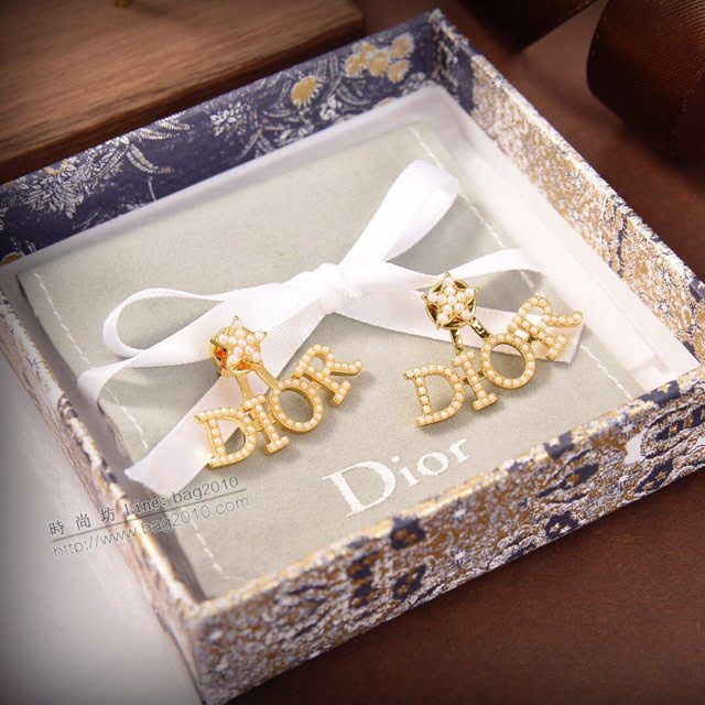 Dior飾品 迪奧經典熱銷新款耳環 字母Dior耳釘  zgd1071